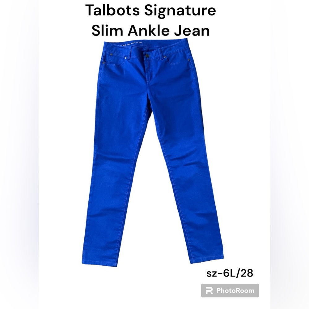 TALBOTS Signature Slim Ankle Jeans